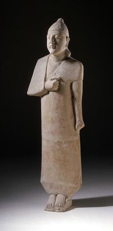 Standing Male Figure, between c.700 and c.600 B.C.. Creator: Unknown