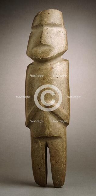 Standing Male Figure (image 1 of 2), 500 B.C.-A.D. 1000. Creator: Unknown.