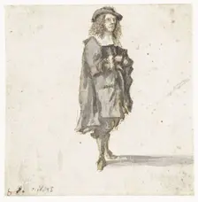 Standing man, 1633-1687. Creator: Gillis Neyts