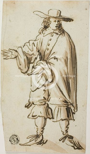 Standing Man, n.d. Creator: Possibly Romeyn de Hooghe Dutch, 1645-1708.