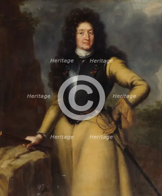 Standing man, c17th century. Creator: David Klocker Ehrenstrahl.