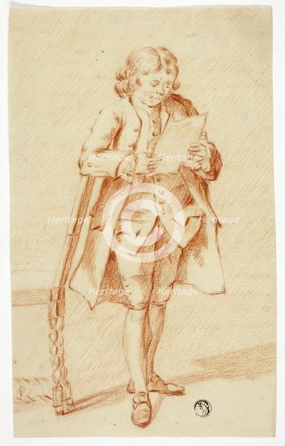 Standing Man Reading a Letter, n.d. Creator: Unknown.
