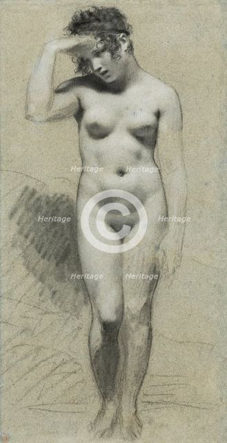 Standing Nude, 1806 or 1807. Creator: Pierre-Paul Prud'hon.
