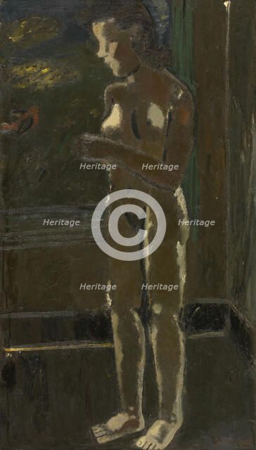 Standing Nude, 1935. Creator: Gustave De Smet.