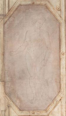 Standing Nude Youth, c. 1496. Creator: Filippino Lippi