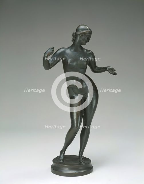 Standing Nude, c. 1906- 1907. Creator: Elie Nadelman.