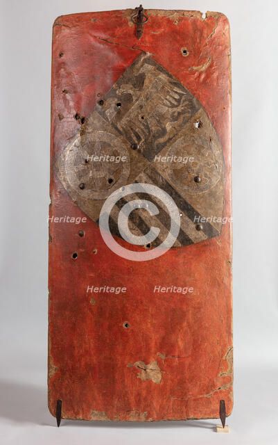 Standing Shield, German, Erfurt, 1385-87. Creator: Unknown.