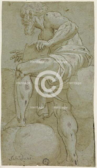 Standing Prophet Holding a Book, n.d. Creator: Unknown.