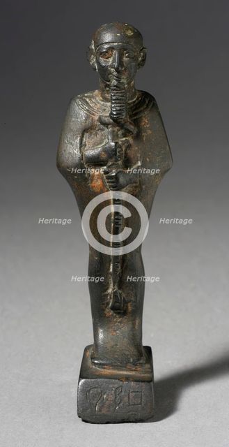 Standing Ptah Figurine, Late Period-Ptolemaic Period (probably between 380-100 BCE). Creator: Unknown.