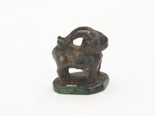 Standing ram, Han dynasty, 206 BCE-220 CE. Creator: Unknown