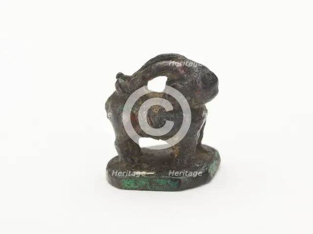 Standing ram, Han dynasty, 206 BCE-220 CE. Creator: Unknown.