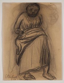 Standing Woman, 1922. Creator: Ernst Barlach
