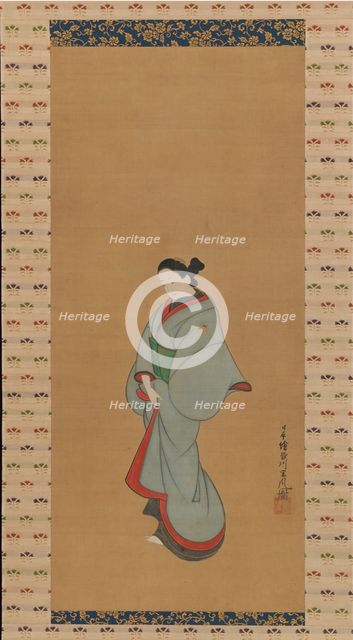 Standing Woman, ca. 1730. Creator: Tosendo Rifu.