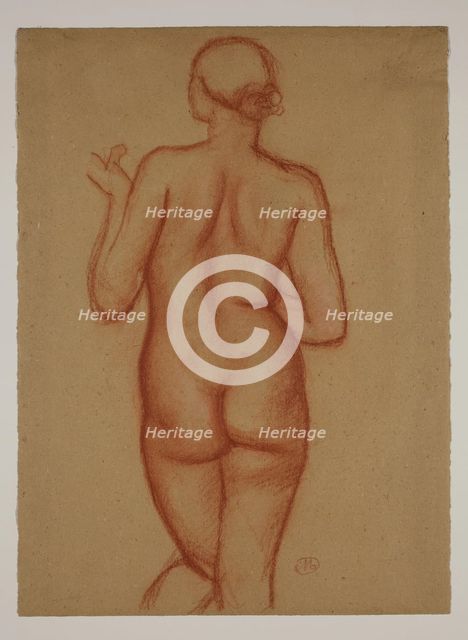 Standing Woman, between 1861 and 1944. Creator: Aristide Maillol.