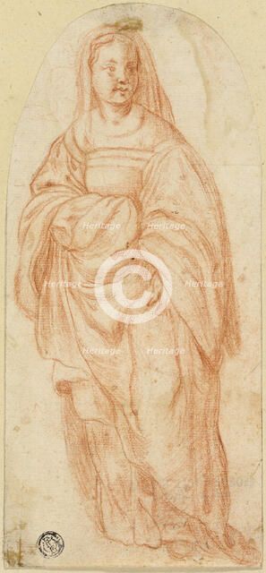 Standing Woman, c. 1600. Creator: Unknown.