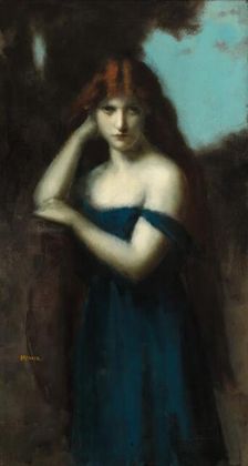 Standing Woman, c. 1903. Creator: Jean Jacques Henner