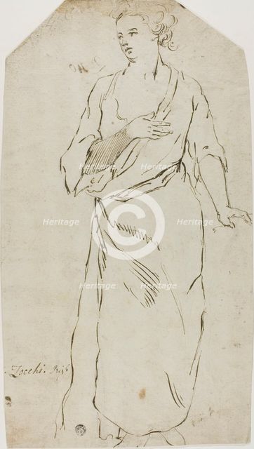 Standing Woman, n.d. Creator: Giuseppe Zocchi.