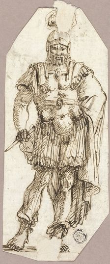 Standing Warrior, n.d. Creator: Unknown