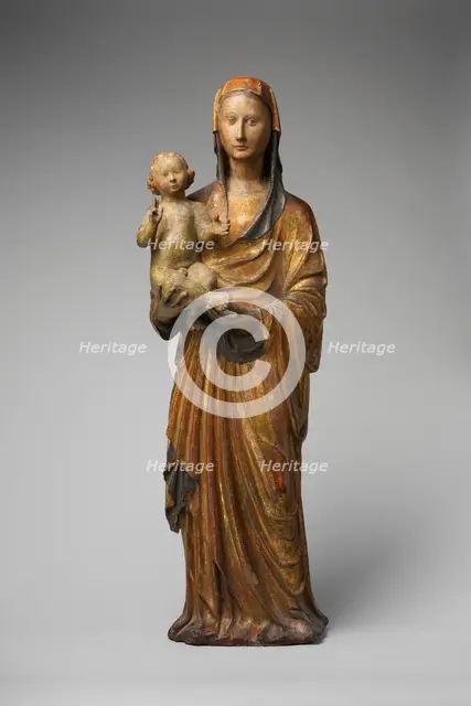 Standing Virgin and Child, Central Italian, ca. 1380-1400. Creator: Unknown.