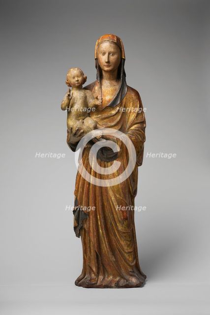 Standing Virgin and Child, Central Italian, ca. 1380-1400. Creator: Unknown.