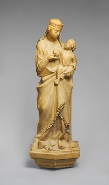 Standing Virgin and Child, Italian, probably early 20th century (late 13th century style). Creator: Unknown