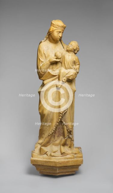 Standing Virgin and Child, Italian, probably early 20th century (late 13th century style). Creator: Unknown.