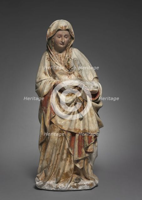 Standing Virgin, c. 1440-1450. Creator: Claus de Werve (Netherlandish, 1380-1439), follower of.