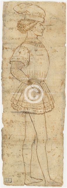 Standing Youth, c. 1475/1500. Creator: Unknown.