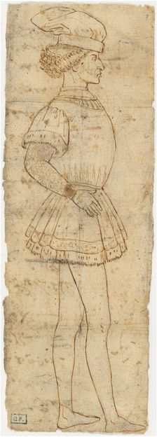 Standing Youth, c. 1475/1500. Creator: Unknown