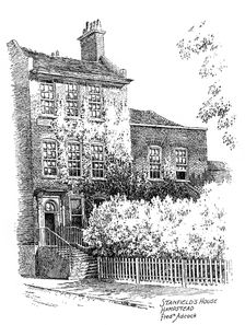 Stanfield House, Hampstead, London, 1912. Artist: Frederick Adcock