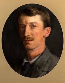 Stanhope Alexander Forbes, Self Portrait, 1891. Creator: Stanhope A Forbes