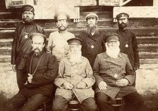 Stanitsa court, 1909. Creator: Nikolai Georgievich Katanaev