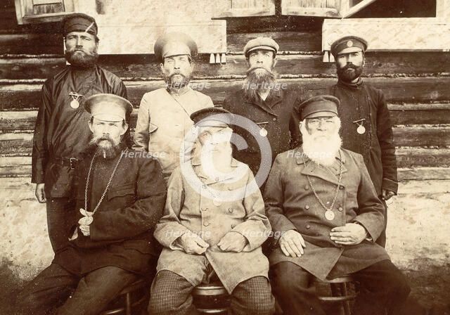 Stanitsa court, 1909. Creator: Nikolai Georgievich Katanaev.