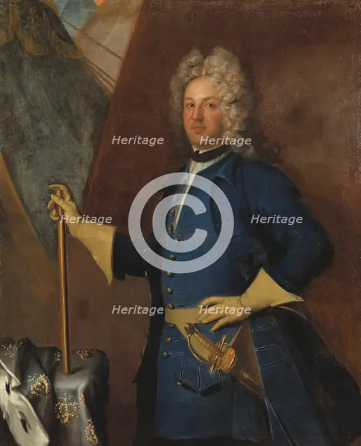 Stanislaus I Leszczynski, 1677-1766, King of Poland, c1710s. Creator: David von Krafft.