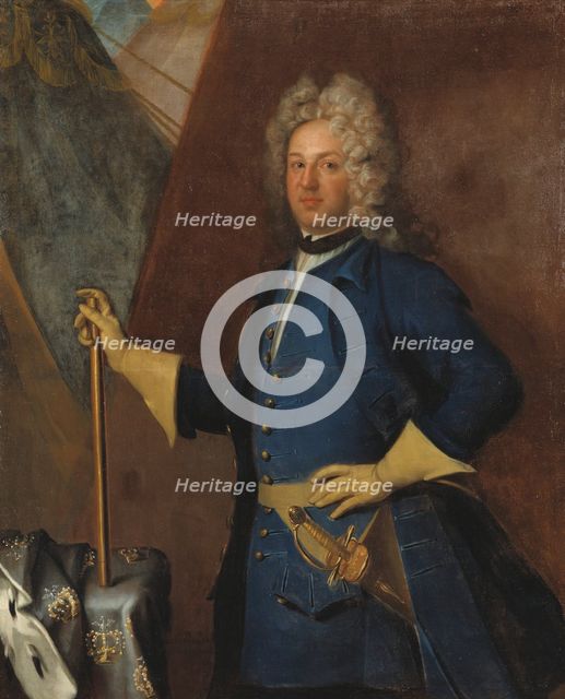 Stanislaus I Leszczynski, 1677-1766, King of Poland, c1710s. Creator: David von Krafft.