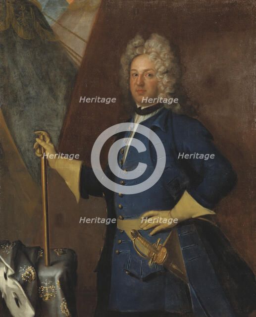 Stanislaus I Leszczynski, 1677-1766, King of Poland, c1710s. Creator: David von Krafft.