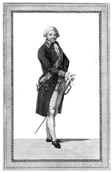 Stanislaw August Poniatowski, King of Poland.Artist: C Warren