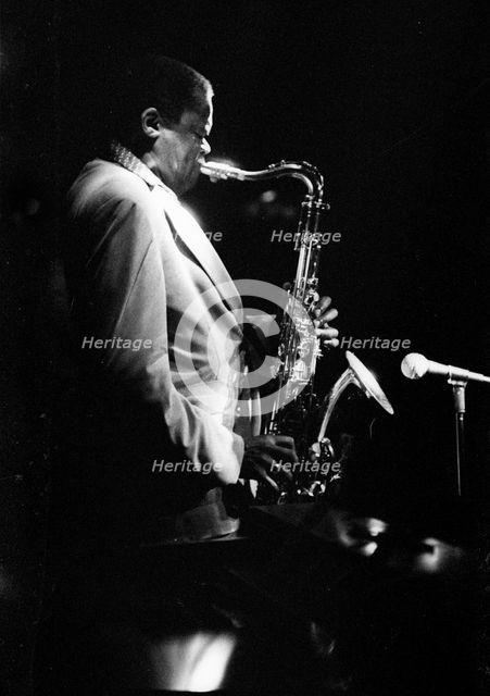 Stanley Turrentine, Ronnie Scott's Jazz Club, Soho, London, Jan 1981. Creator: Brian O'Connor.