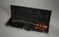 Stanley Clarke Signature Standard 4 String Bass and case owned by Stanley Clarke, late 20th century. Creators: Gotoh Gut Co., Alembic Inc., G&G Quality Case Co.