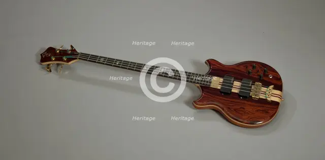Stanley Clarke Signature Standard 4 String Bass, after 1990. Creators: Gotoh Gut Co., Alembic Inc..