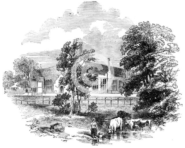 Stanstead College, Rowlands' Castle, Hants., 1856. 
From "Illustrated London News", 1856.  Creator: Unknown.