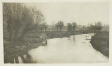 Stanstead from the Lea, 1880s. Creator: Peter Henry Emerson