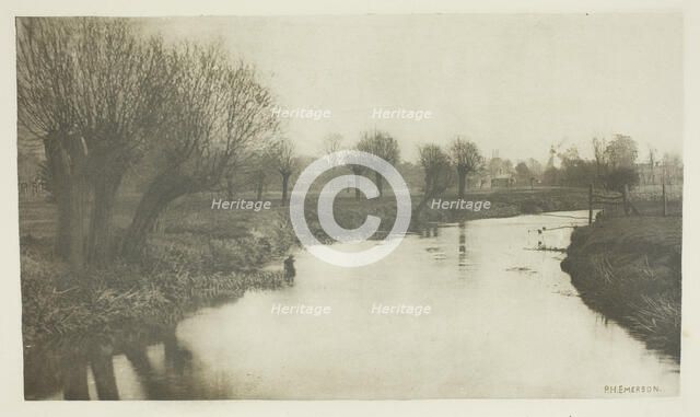 Stanstead from the Lea, 1880s. Creator: Peter Henry Emerson.