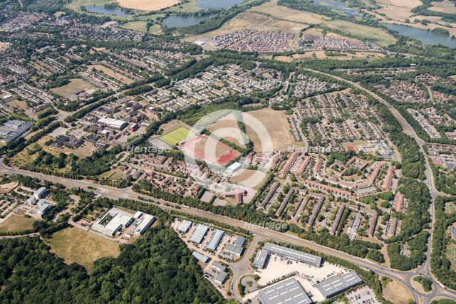 Stantonbury, Milton Keynes, 2018. Creator: Damian Grady.