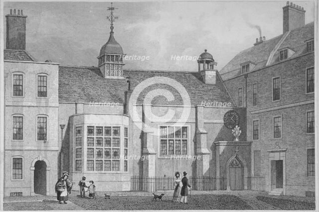 Staple Inn, City of London, 1800. Artist: WH Bond