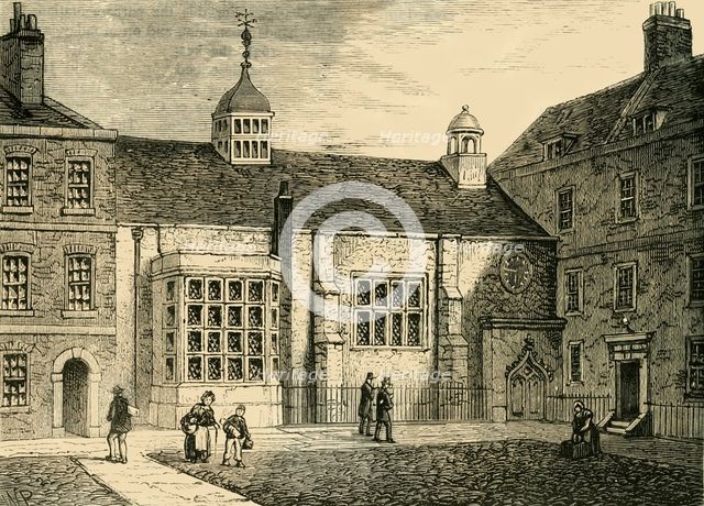 'Staple's Inn', c1872. Creator: Unknown.