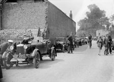 Star 18/50 and Austin 747 cc at the North West London Motor Club Trial, 1 June 1929. Artist: Bill Brunell