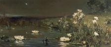 Star in the Night. Artist: Kotarbinsky, Vasilii (Wilhelm) Alexandrovich (1849-1921)