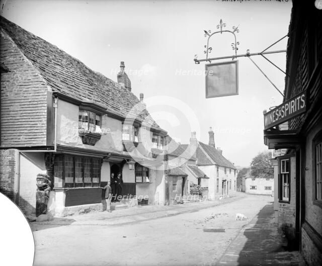Star Inn, Alfriston, East Sussex. Artist: Unknown
