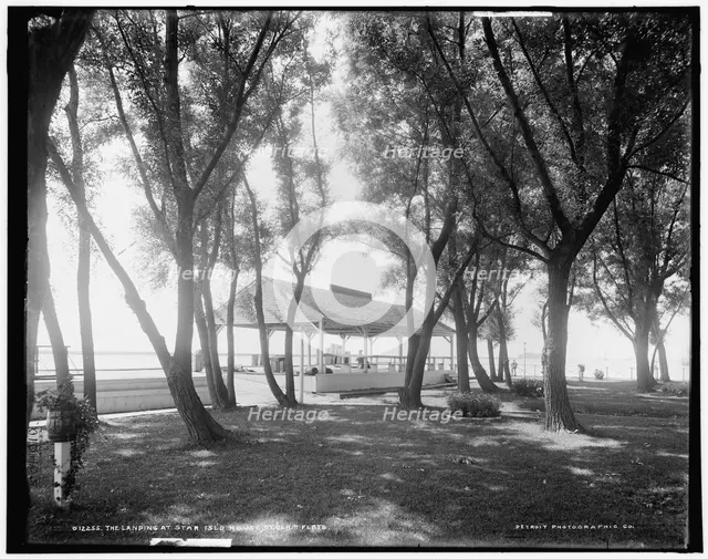 Star Island House, St. Clair Flats, Mich., between 1890 and 1901. Creator: Unknown.
